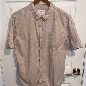 On The Byas Casual Short Sleeve Button Up